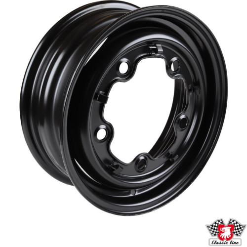 PartzBiz CE: 8160002300-Steel rim, painted, black, 5x14 PartzBiz CE: 8160002300-Steel rim, painted, black, 5x14