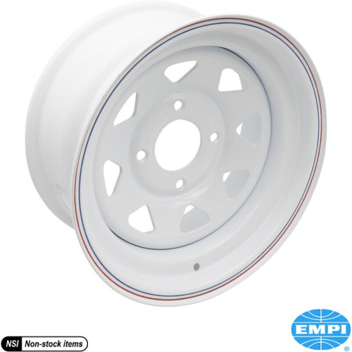 PartzBiz CE: 8160002608-Steel rim, painted, white, 7x15 PartzBiz CE: 8160002608-Steel rim, painted, white, 7x15