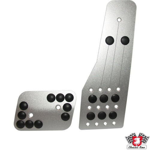 PartzBiz CE: 1672100310-Pedal kit, alu, Tiptronic PartzBiz CE: 1672100310-Pedal kit, alu, Tiptronic