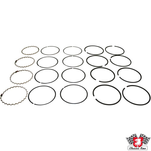 PartzBiz CE: 8110300310-Piston ring set, 77.0 mm, 2.0x2.0x4.0