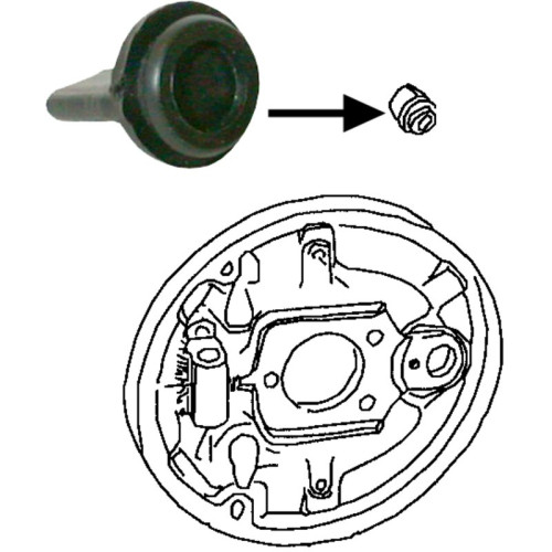 PartzBiz CE: 8165000106-Plug for back plate