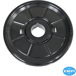 PartzBiz CE 8118302708 - พูลเลย์สำหรับเพลาข้อเหวี่ยง ทำจากอลูมิเนียม สีดำ PartzBiz CE 8118302708 - พูลเลย์สำหรับเพลาข้อเหวี่ยง ทำจากอลูมิเนียม สีดำ