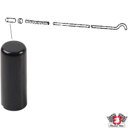PartzBiz CE 1672600400 - Push button for hand brake, black PartzBiz CE 1672600400 - Push button for hand brake, black