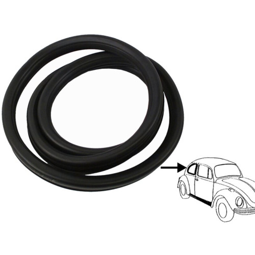 PartzBiz CE: 8186100676-ซีลสำหรับกระจกข้างบานเล็กด้านนอก ซ้าย PartzBiz CE: 8186100676-ซีลสำหรับกระจกข้างบานเล็กด้านนอก ซ้าย