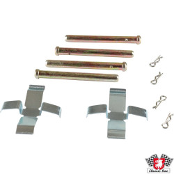 PartzBiz CE 8164000610 - Quick kit for brake pad, front