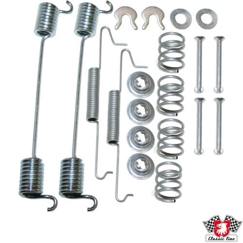 PartzBiz CE: 8164001010-Quick kit for brake shoe, rear, 252x44