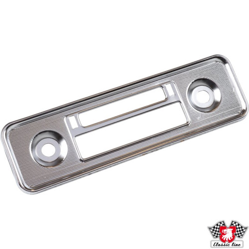 PartzBiz CE: 8101850500-Radio frame, chromed, for Blaupunkt Frankfurt PartzBiz CE: 8101850500-Radio frame, chromed, for Blaupunkt Frankfurt