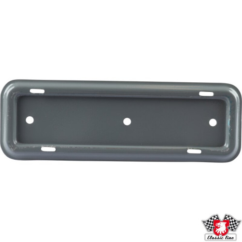 PartzBiz CE: 8189822700-Radio cover plate, metal, grey, primed PartzBiz CE: 8189822700-Radio cover plate, metal, grey, primed