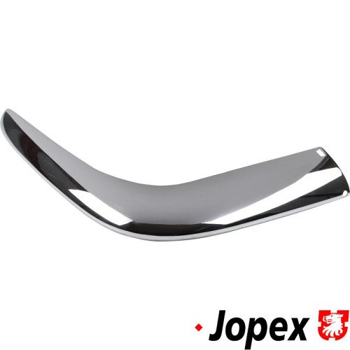 PartzBiz CE: 8184400370-Bumper corner, rear, chrome, left