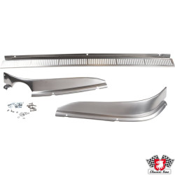 PartzBiz CE 1680603310 - Rear bumper lower valance kit, polished PartzBiz CE 1680603310 - Rear bumper lower valance kit, polished