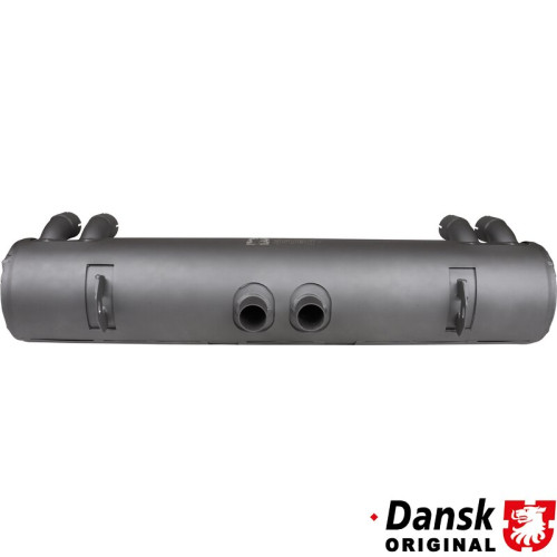 PartzBiz CE: 1620600400-Exhaust rear. Made of steel with grey paint PartzBiz CE: 1620600400-Exhaust rear. Made of steel with grey paint