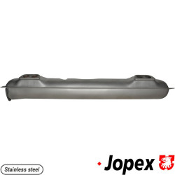 PartzBiz CE 8120603700 - Exhaust rear. Made of stainless steel PartzBiz CE 8120603700 - Exhaust rear. Made of stainless steel
