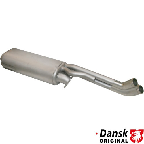 PartzBiz CE: 1620608200-Exhaust rear, with two Ø44 PartzBiz CE: 1620608200-Exhaust rear, with two Ø44