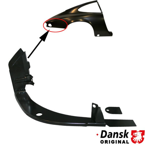 PartzBiz CE: 1680600580-Rear light support, right PartzBiz CE: 1680600580-Rear light support, right
