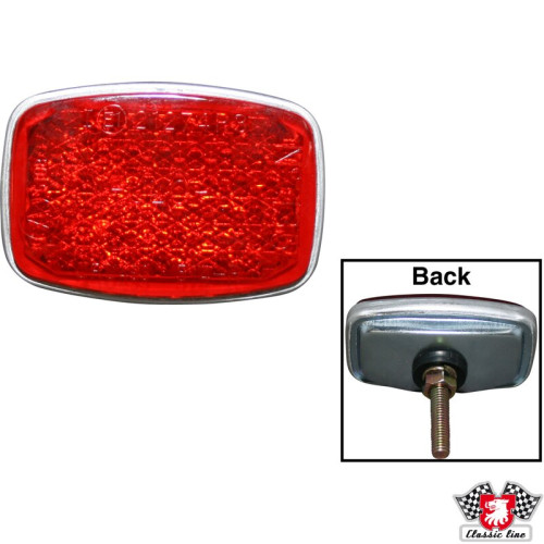 PartzBiz CE: 1696000606-Reflector with bracket PartzBiz CE: 1696000606-Reflector with bracket