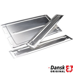 PartzBiz CE 1682001410 - ชุดแผ่นเสริมแรงอลูมิเนียมสำหรับหลังคาแบบทาร์กา 3 ชิ้น คุณภาพระดับ OE