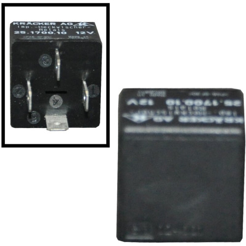 PartzBiz CE: 1199206102-รีเลย์/ตัวตั้งเวลาสำหรับที่ปัดน้ำฝนและระบบฉีดน้ำล้างกระจกหลัง 12 โวลต์ 30 แอมป์ PartzBiz CE: 1199206102-รีเลย์/ตัวตั้งเวลาสำหรับที่ปัดน้ำฝนและระบบฉีดน้ำล้างกระจกหลัง 12 โวลต์ 30 แอมป์