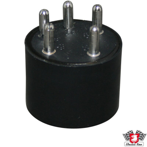 PartzBiz CE: 1699200206-Relay, black, round PartzBiz CE: 1699200206-Relay, black, round
