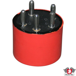 PartzBiz CE 1699200106 - Relay for fuel pump, red, round PartzBiz CE 1699200106 - Relay for fuel pump, red, round