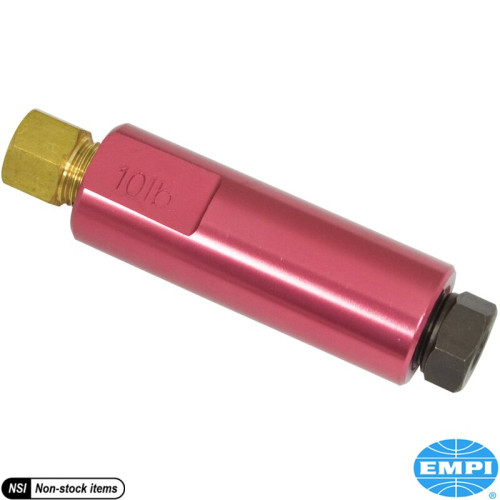 PartzBiz CE: 8161400308-Residual pressure valve, 10 PSI, SAE