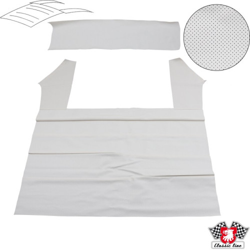 PartzBiz CE: 1689500510-Roof inner liner set, vinyl