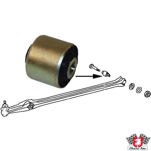 PartzBiz CE: 8140200100-Rubber-metal bushing for control arm, front PartzBiz CE: 8140200100-Rubber-metal bushing for control arm, front