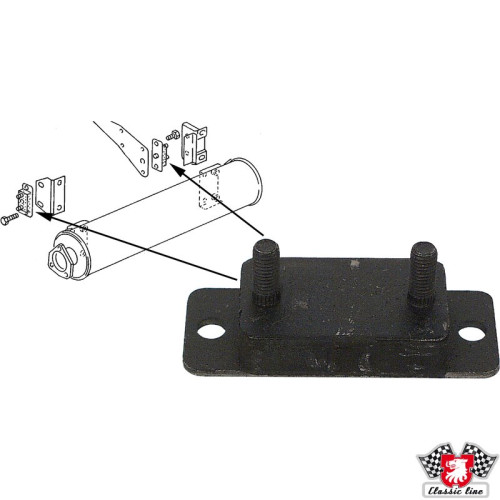 PartzBiz CE: 1121603600-Rubber mount for exhaust, left PartzBiz CE: 1121603600-Rubber mount for exhaust, left