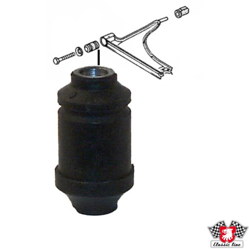 PartzBiz CE: 1140200500-Rubber mount for wishbone, front, front PartzBiz CE: 1140200500-Rubber mount for wishbone, front, front