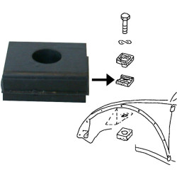 PartzBiz CE 8184001006 - Rubber pad, upper PartzBiz CE 8184001006 - Rubber pad, upper