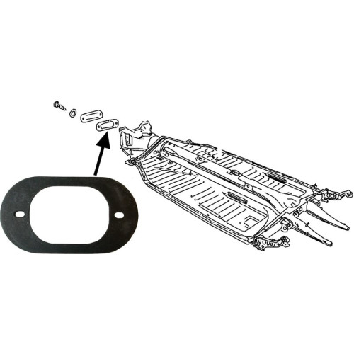 PartzBiz CE: 8183150306-Seal for inspection cover/frame head PartzBiz CE: 8183150306-Seal for inspection cover/frame head