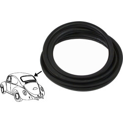 PartzBiz CE 8185900706 - ซีลสำหรับกระจกหลังพร้อมร่องสำหรับคิ้วตกแต่ง PartzBiz CE 8185900706 - ซีลสำหรับกระจกหลังพร้อมร่องสำหรับคิ้วตกแต่ง
