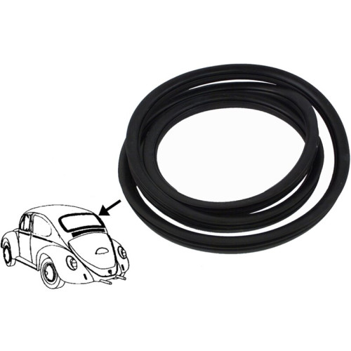 PartzBiz CE: 8185900906-Seal for rear window with groove for moulding