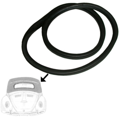 PartzBiz CE: 8185901906-Seal for rear window with groove for