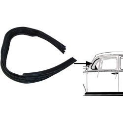 PartzBiz CE 8186001676 - Vent window seal, left PartzBiz CE 8186001676 - Vent window seal, left
