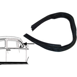 PartzBiz CE 8186001686 - Vent window seal, right PartzBiz CE 8186001686 - Vent window seal, right