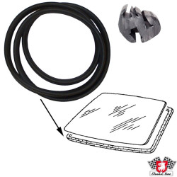 PartzBiz CE 1185900500 - ซีลสำหรับกระจกหน้ารถที่มีร่องสำหรับขึ้นรูป PartzBiz CE 1185900500 - ซีลสำหรับกระจกหน้ารถที่มีร่องสำหรับขึ้นรูป