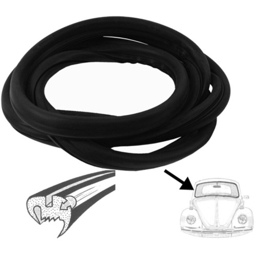 PartzBiz CE: 8185901106-Seal for windscreen with groove for PartzBiz CE: 8185901106-Seal for windscreen with groove for