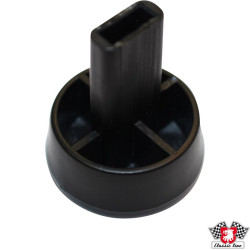 PartzBiz CE 8188001900 - Seat release knob, round, black