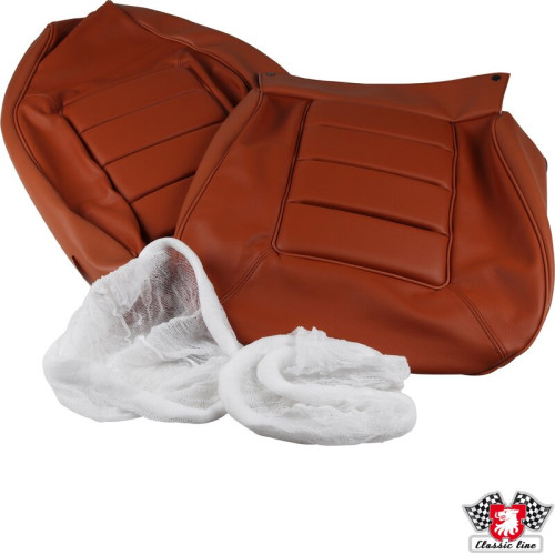 PartzBiz CE: 8989804510-Seat squab set for front seat, brown