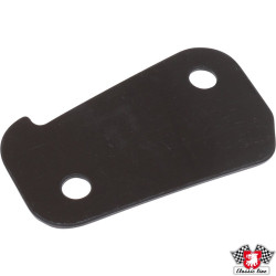 PartzBiz CE 1687551300 - Shim for door striker plate, 1 mm, black. PartzBiz CE 1687551300 - Shim for door striker plate, 1 mm, black.