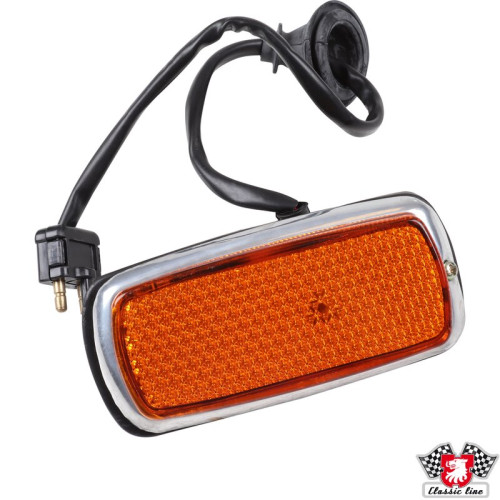 PartzBiz CE: 8396000470-Side marker lamp, front, left, yellow