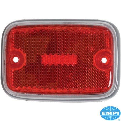 PartzBiz CE: 8196001208-Side marker lamp lens with silver rim PartzBiz CE: 8196001208-Side marker lamp lens with silver rim