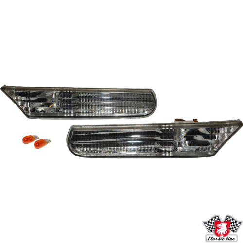 PartzBiz CE: 1696000910-Side marker lamp set, smoked, E-marked PartzBiz CE: 1696000910-Side marker lamp set, smoked, E-marked