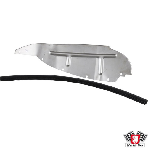 PartzBiz CE: 8981001070-Splash panel with rubber seal left front rear