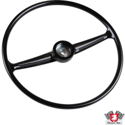 PartzBiz CE 8145500600 - Steering wheel, black, 17.5 PartzBiz CE 8145500600 - Steering wheel, black, 17.5