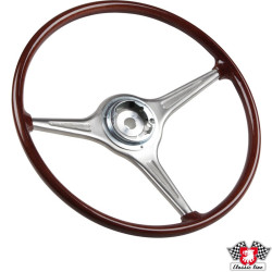 PartzBiz CE 1645500200 - Steering wheel, faux wood