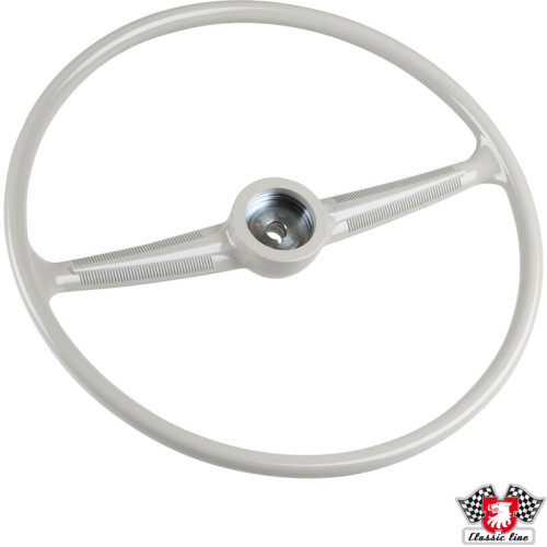 PartzBiz CE: 8145500700-Steering wheel, ivory white, 17.5