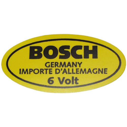 PartzBiz CE: 8101500406-สติกเกอร์ 6 V สำหรับคอยล์ Bosch