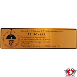 PartzBiz CE 1601502900 - Sticker, ignition point PartzBiz CE 1601502900 - Sticker, ignition point
