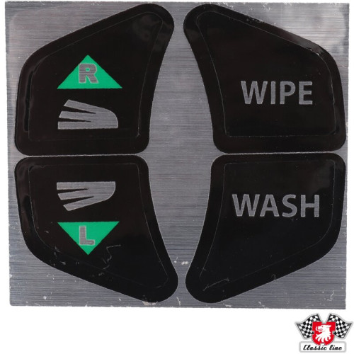 PartzBiz CE: 1601502010-Sticker set, wiper and indicator